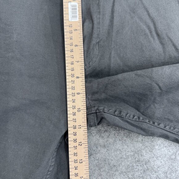 Eddie Bauer Men’s Canvas Utility Stretch Pants, Gray, Size 34x32 NEW - Picture 8 of 15